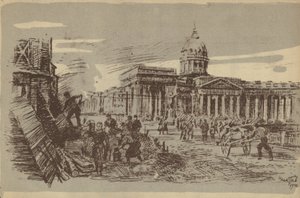 Leningrad tijdens de Grote Vaderlandse Oorlog, 1942 door N. Pavlov